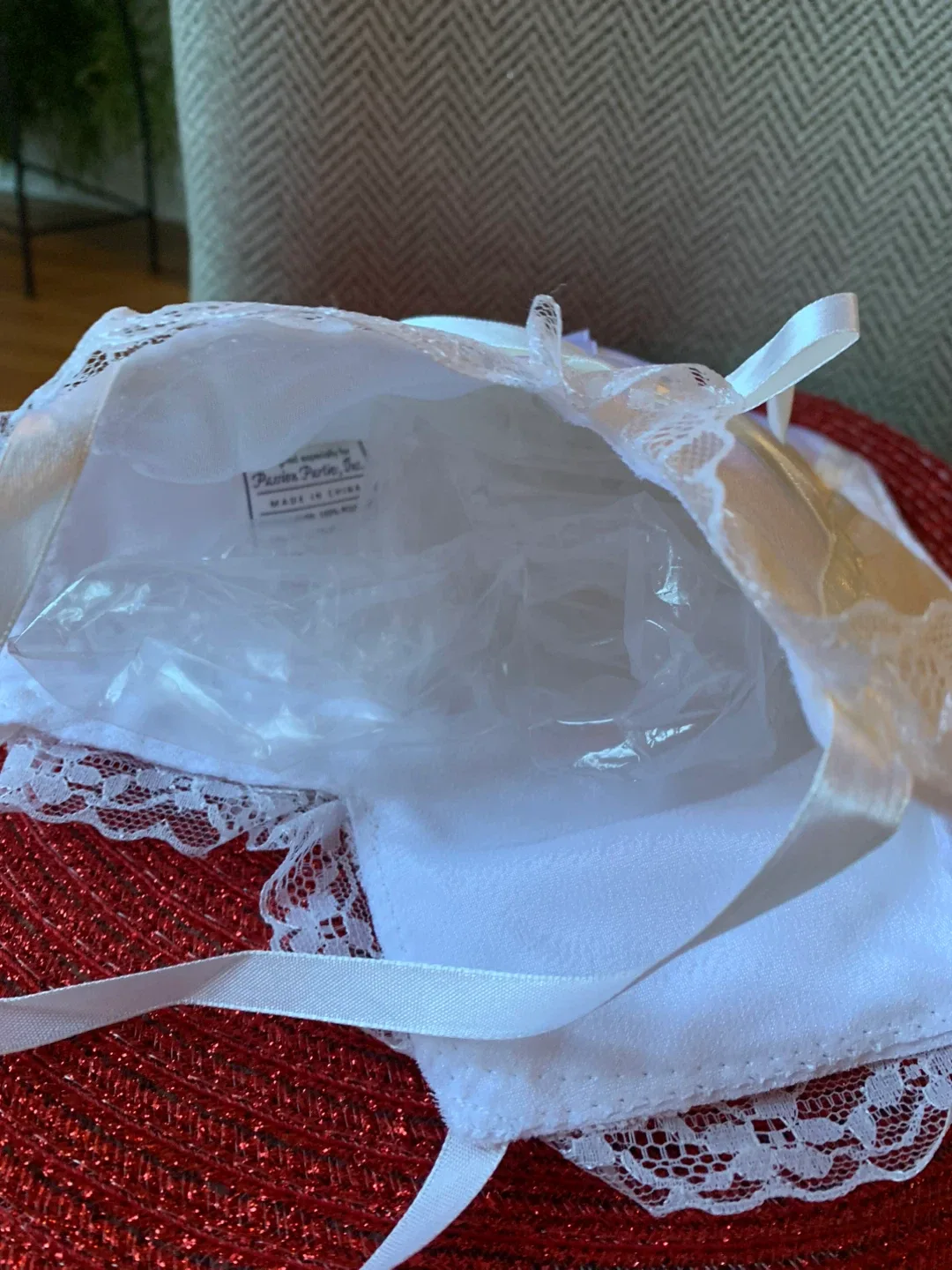 Potter Pardee White Lace Corset Bodysuit image indicator(4)