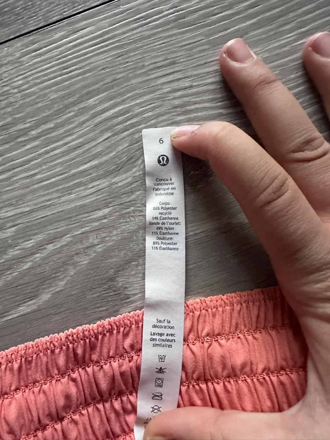 Lululemon Hotty Hot Shorts Size 6 Pink image indicator(3)