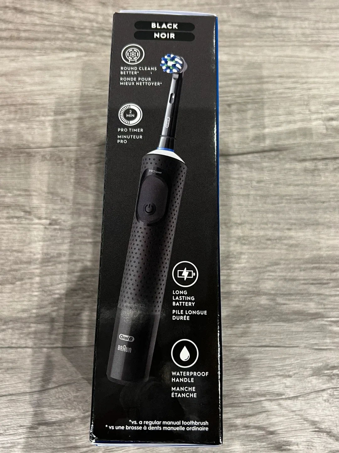 Oral-B PRO 500+ Rechargeable Toothbrush - Black image indicator(2)