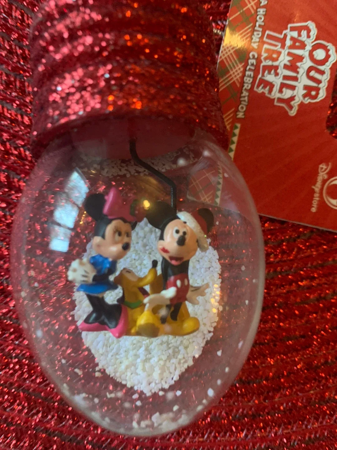 Disney Store Mickey & Minnie Ornament image indicator(3)