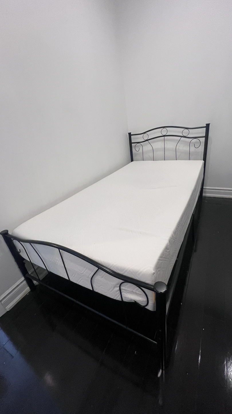 Black Metal Bed Frame