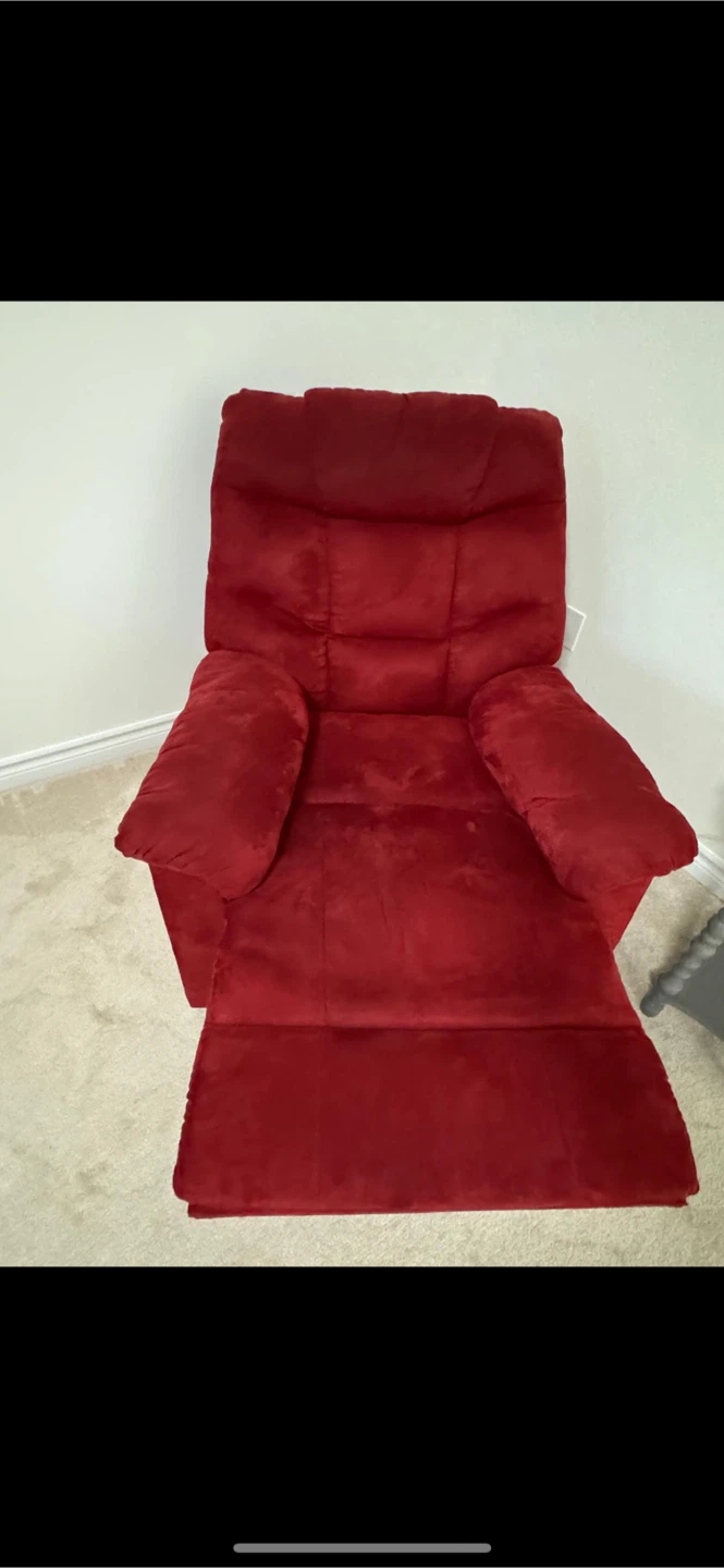 Red Recliner Chair - photo 2