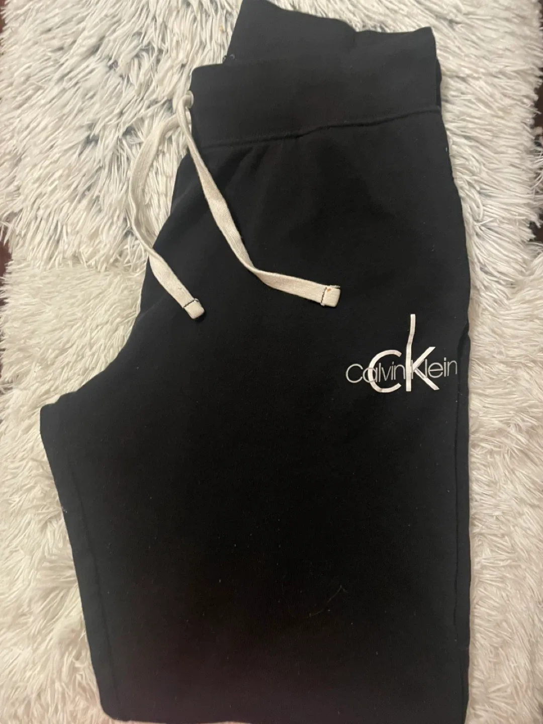 Calvin Klein Black Joggers image indicator(2)