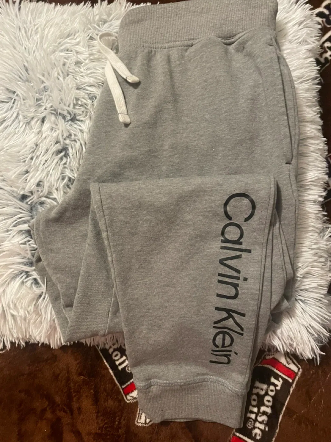 Calvin Klein Grey Sweatpants - Size M