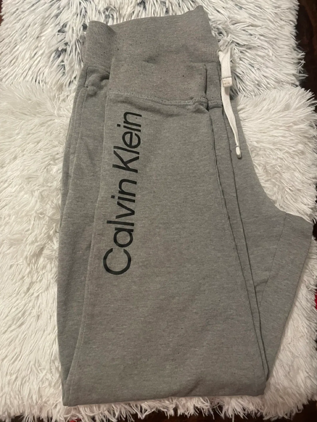 Calvin Klein Grey Sweatpants - Size M image indicator(2)