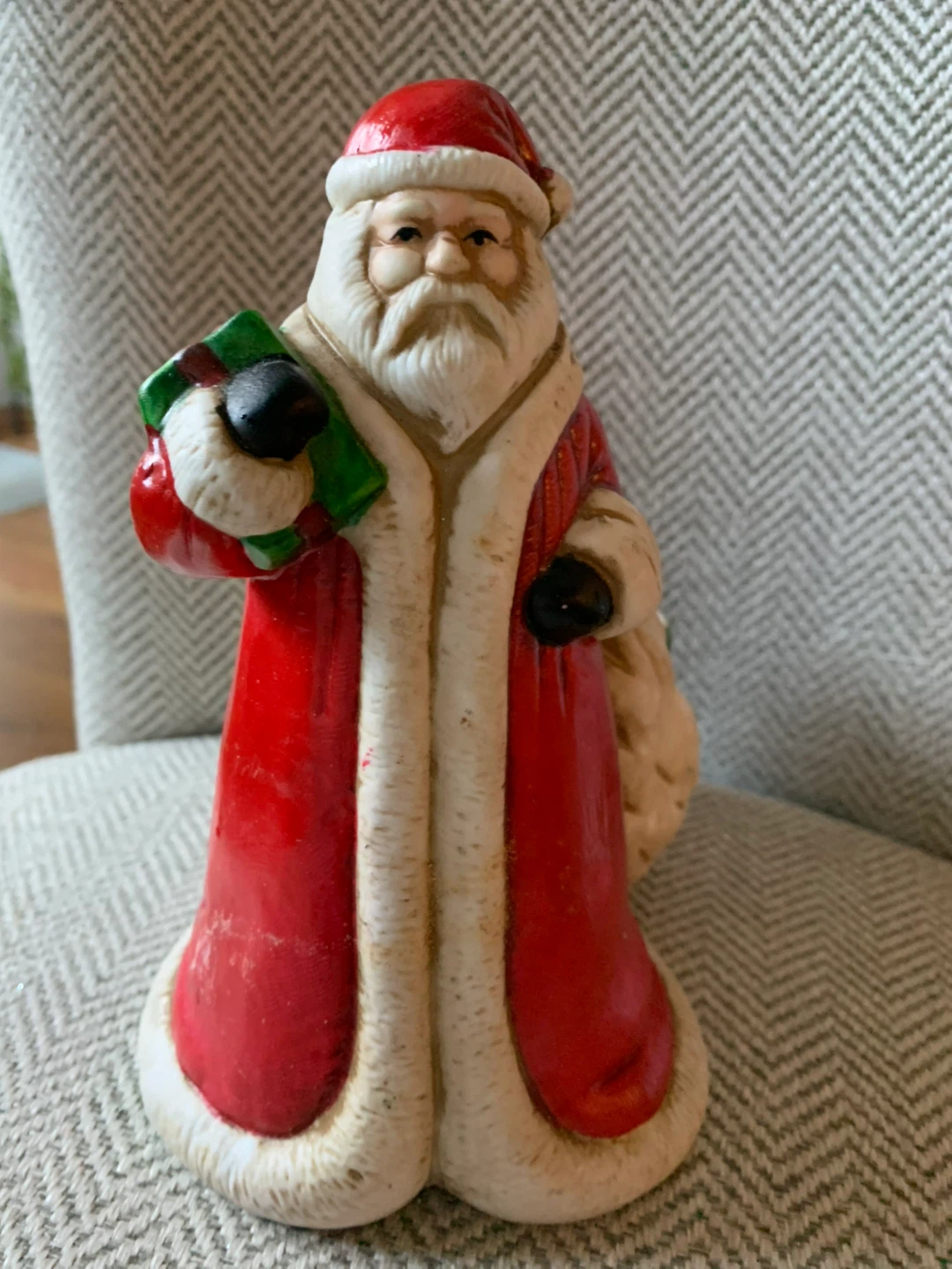 Claire Burke 1990 Santa Planter