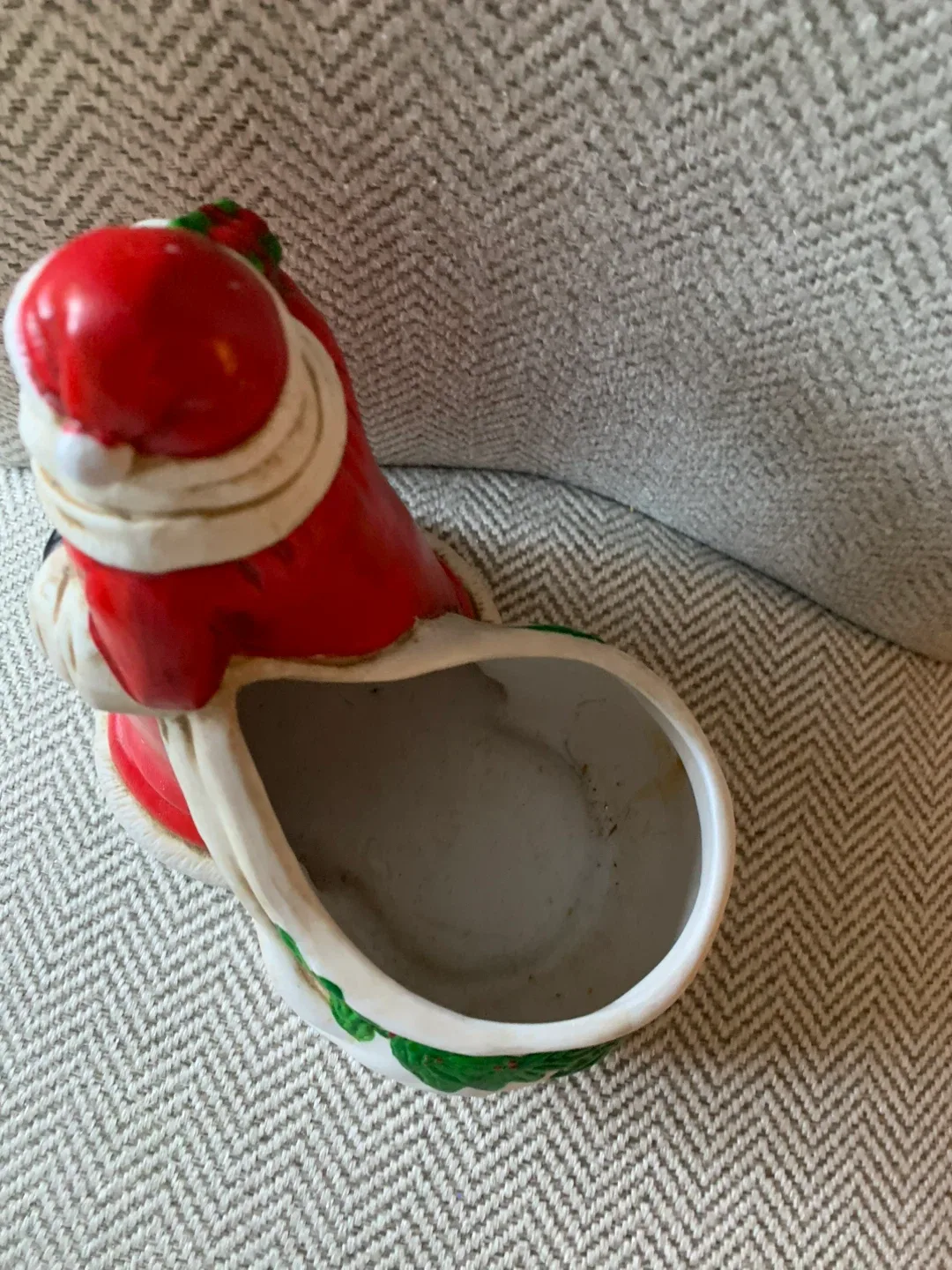 Claire Burke 1990 Santa Planter image indicator(4)