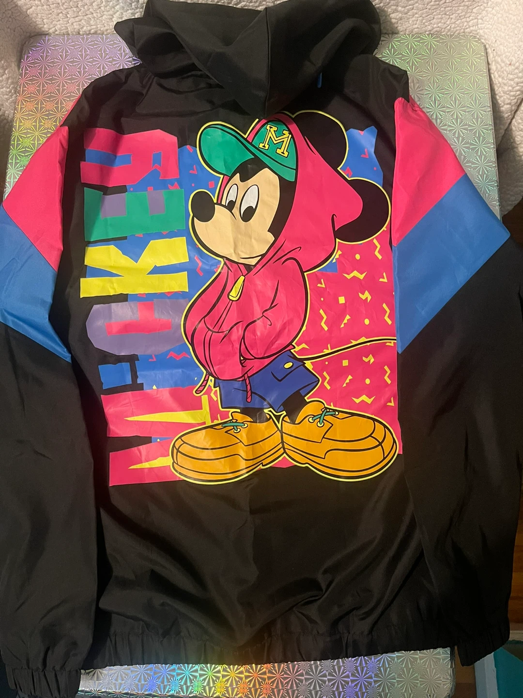 Disney Mickey Mouse Anorak Jacket - Size L - photo 2
