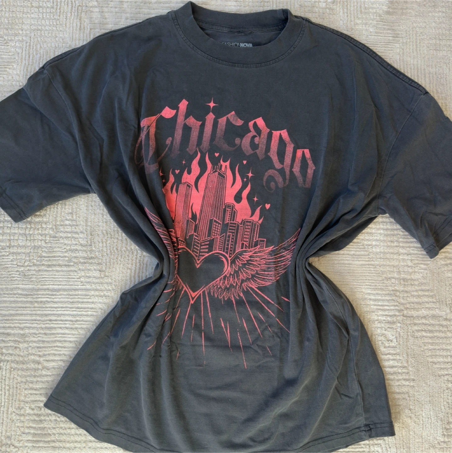 New Fashion Nova Chicago Graphic Tee