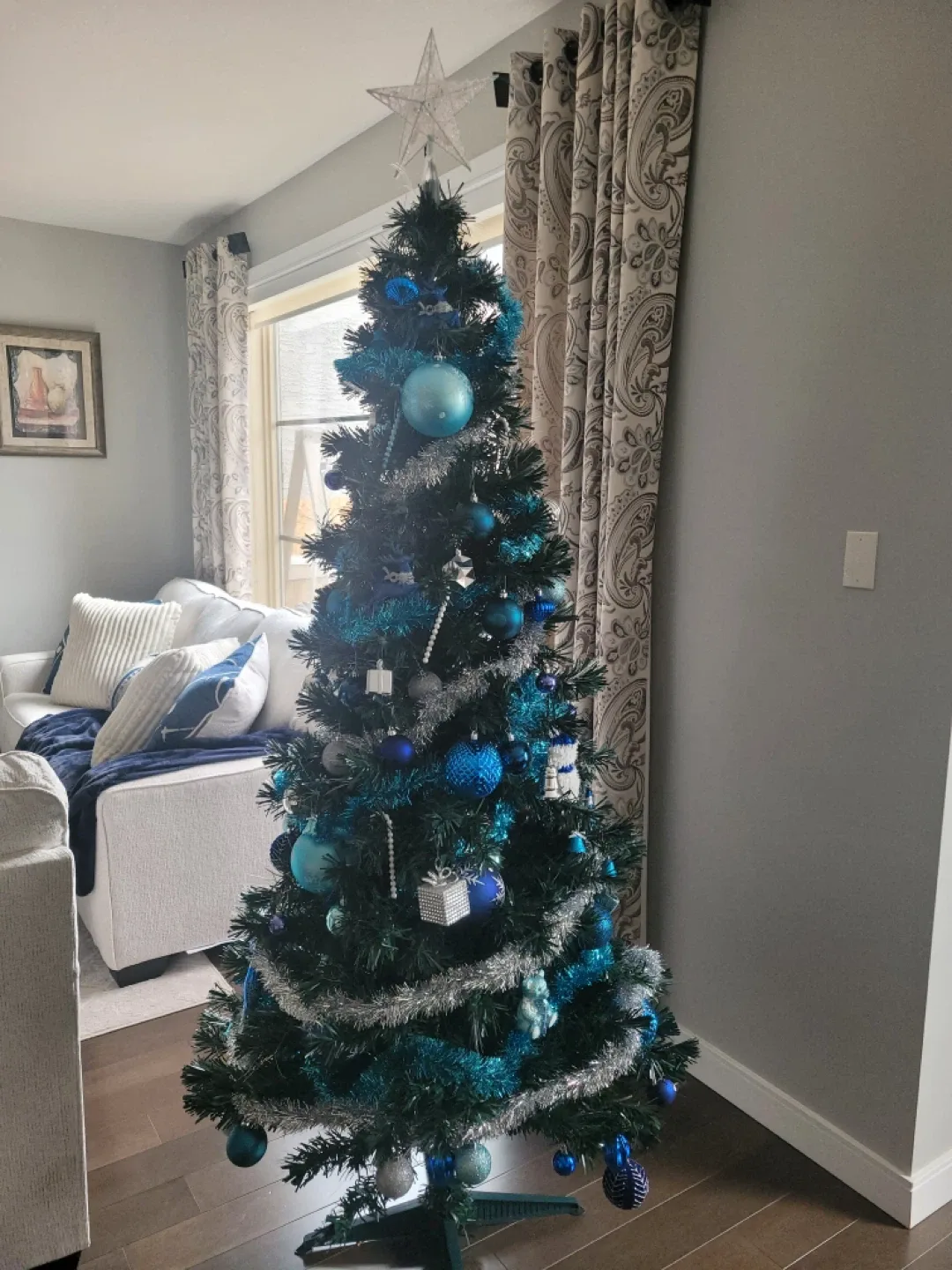 Artificial Christmas Tree with Lights