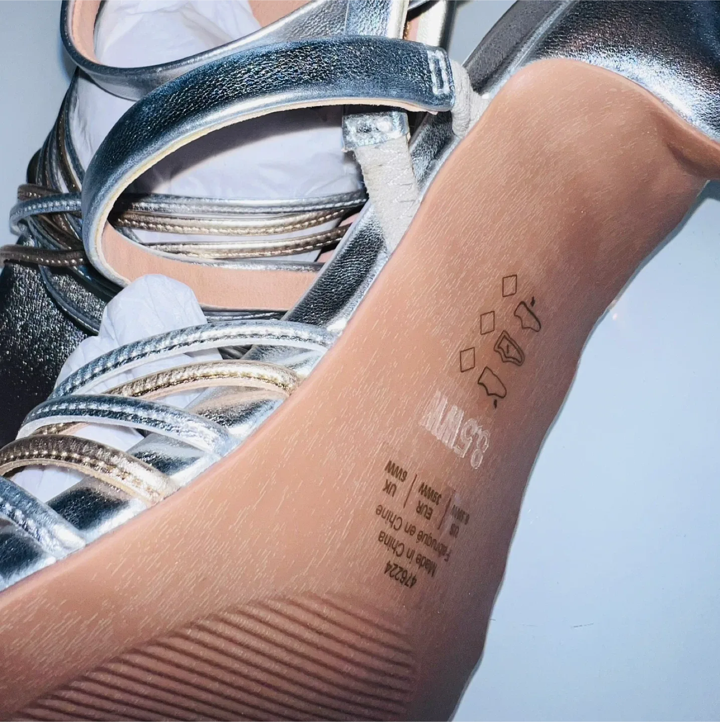 Silver Heels - Size 8.5 image indicator(3)