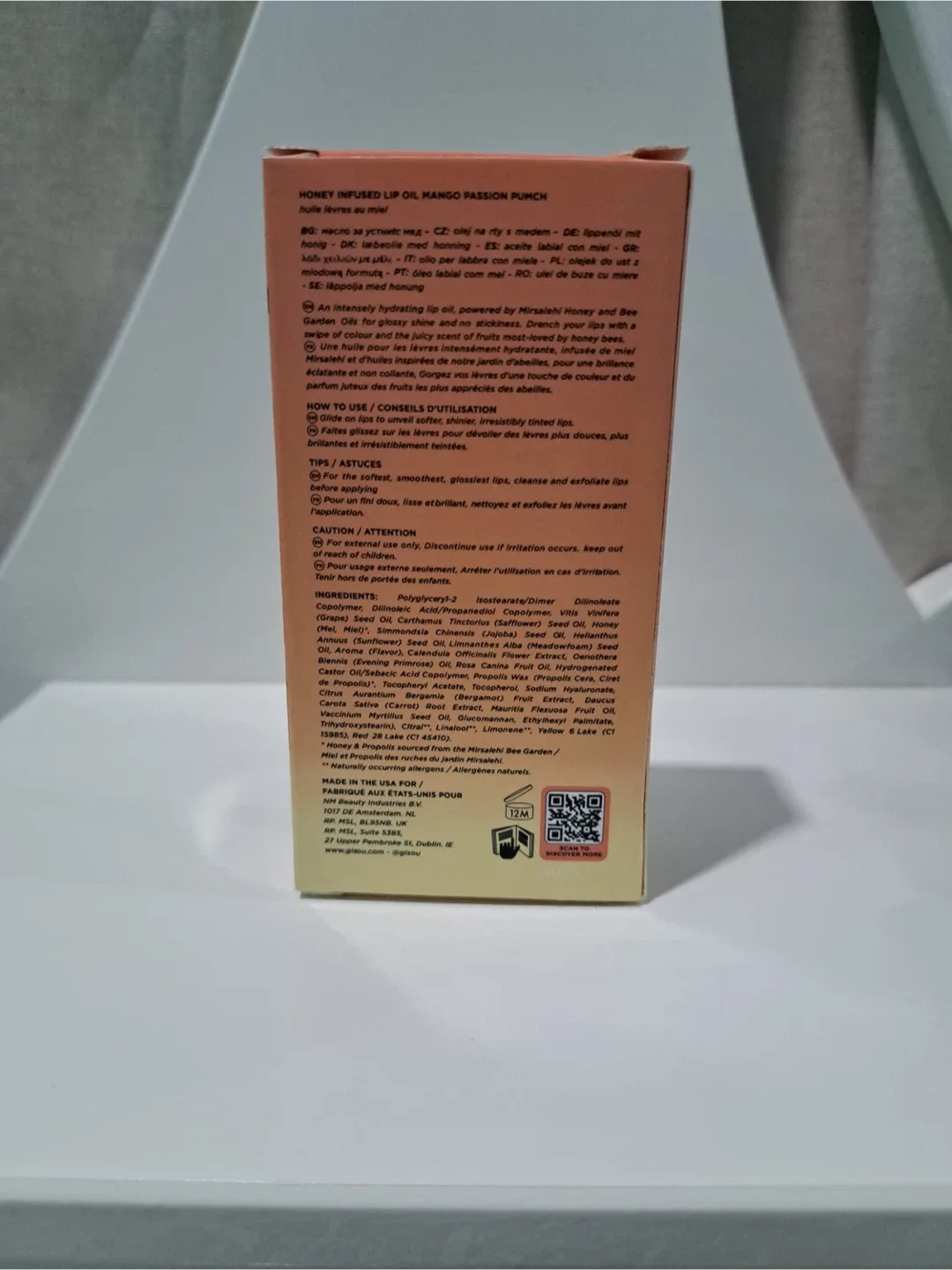 Gisou Honey Infused Lip Oil - Mango Passion Punch image indicator(2)