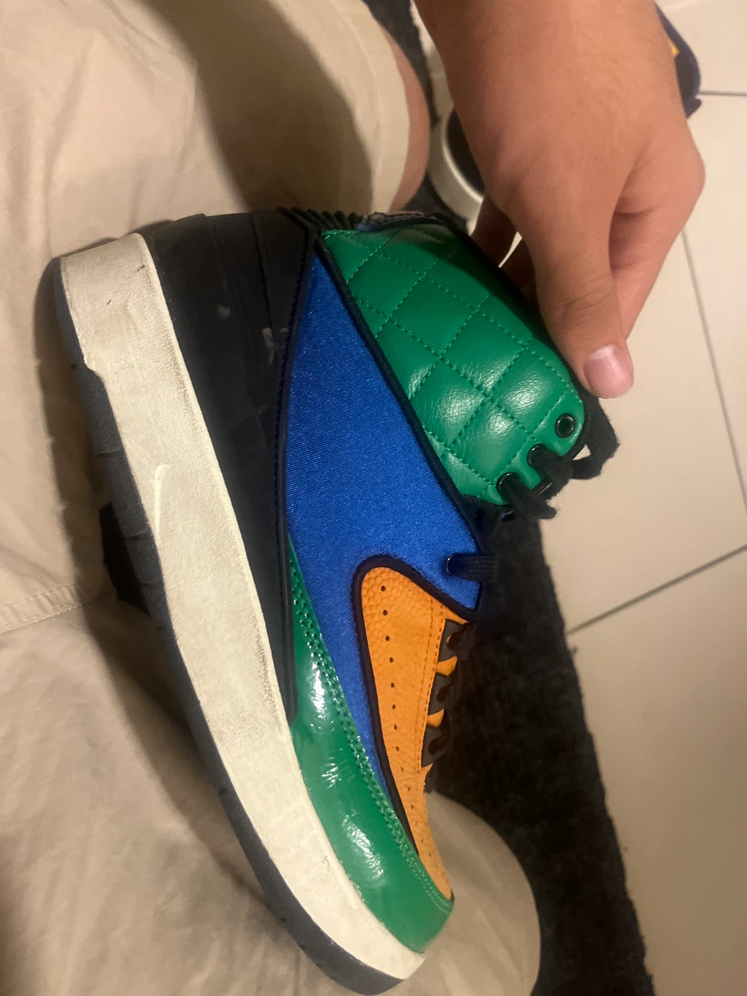 Jordan 2 Retro Multi-Color (unisex) US 9 women US 7.5 men - photo 3