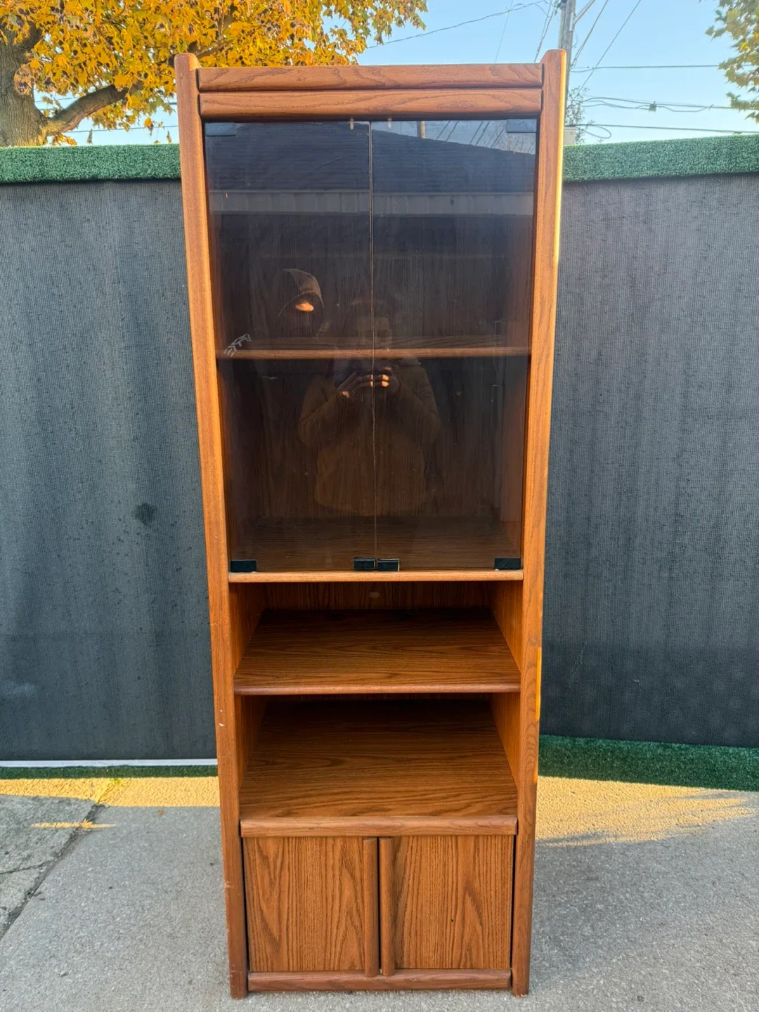 Cabinet with glass doors