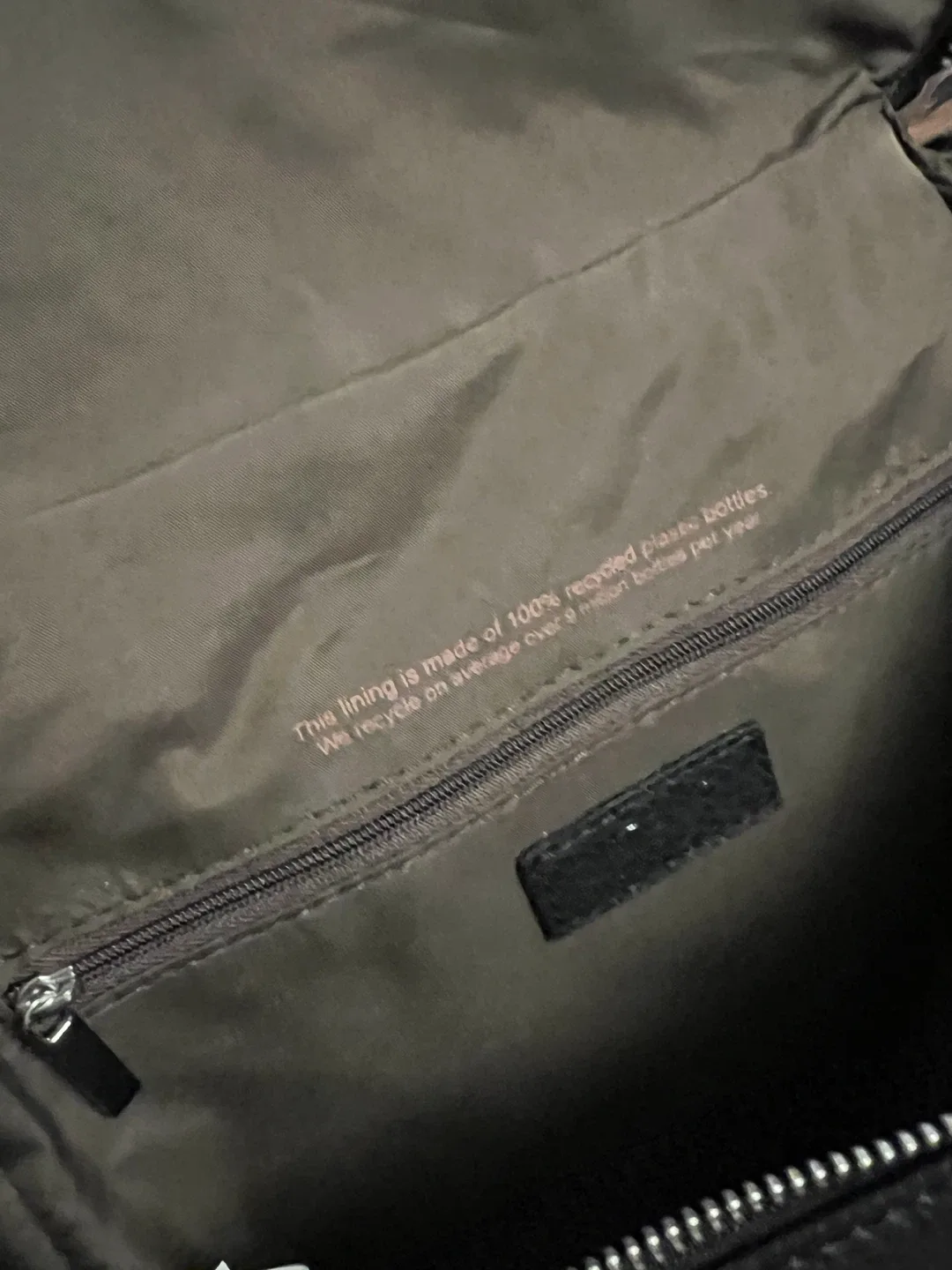 Vegan leather Matt & Nat Black Backpack image indicator(6)