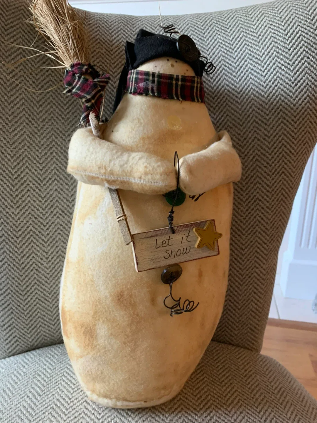 Snowman Decoration Handmade image indicator(2)