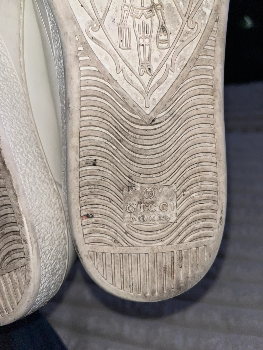 Gucci White Leather Sneakers - photo 4