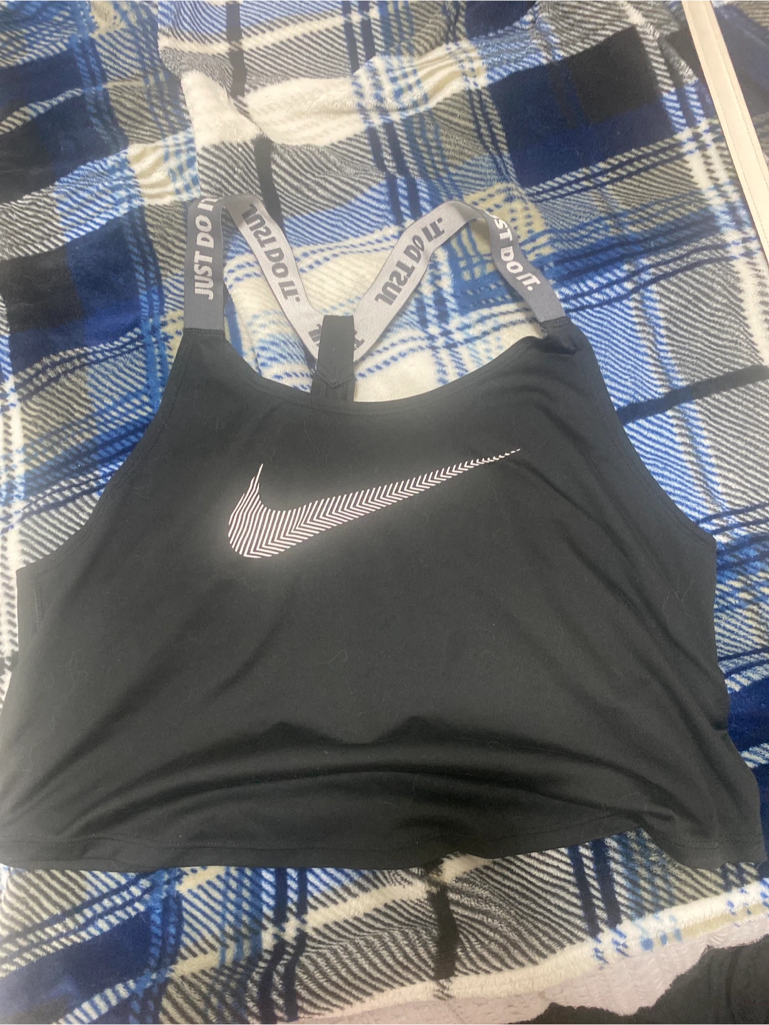 Nike Black Sports Bra - Size Large - photo 2