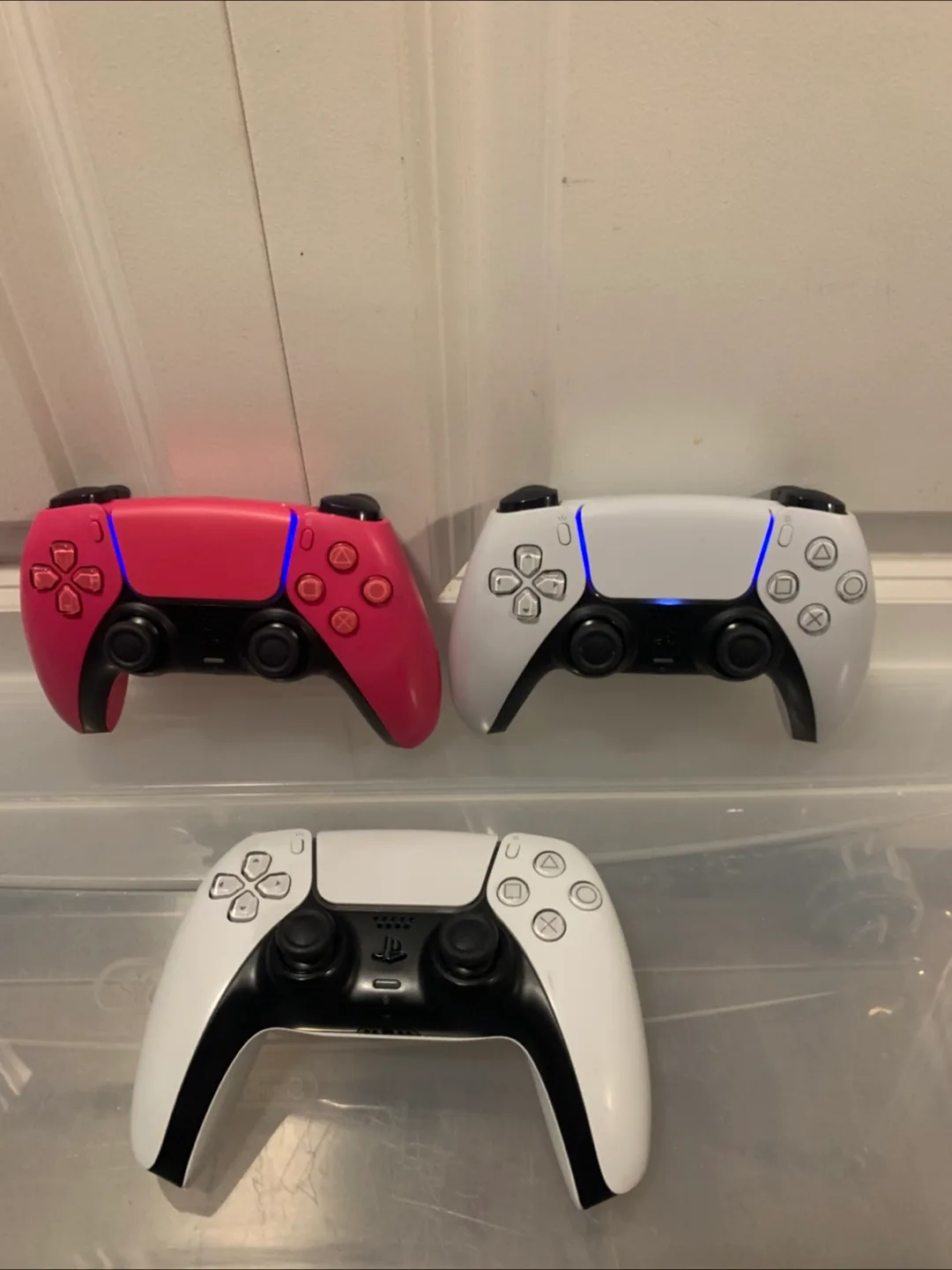 Sony PS5 Dualsense Wireless Controller - White & Pink