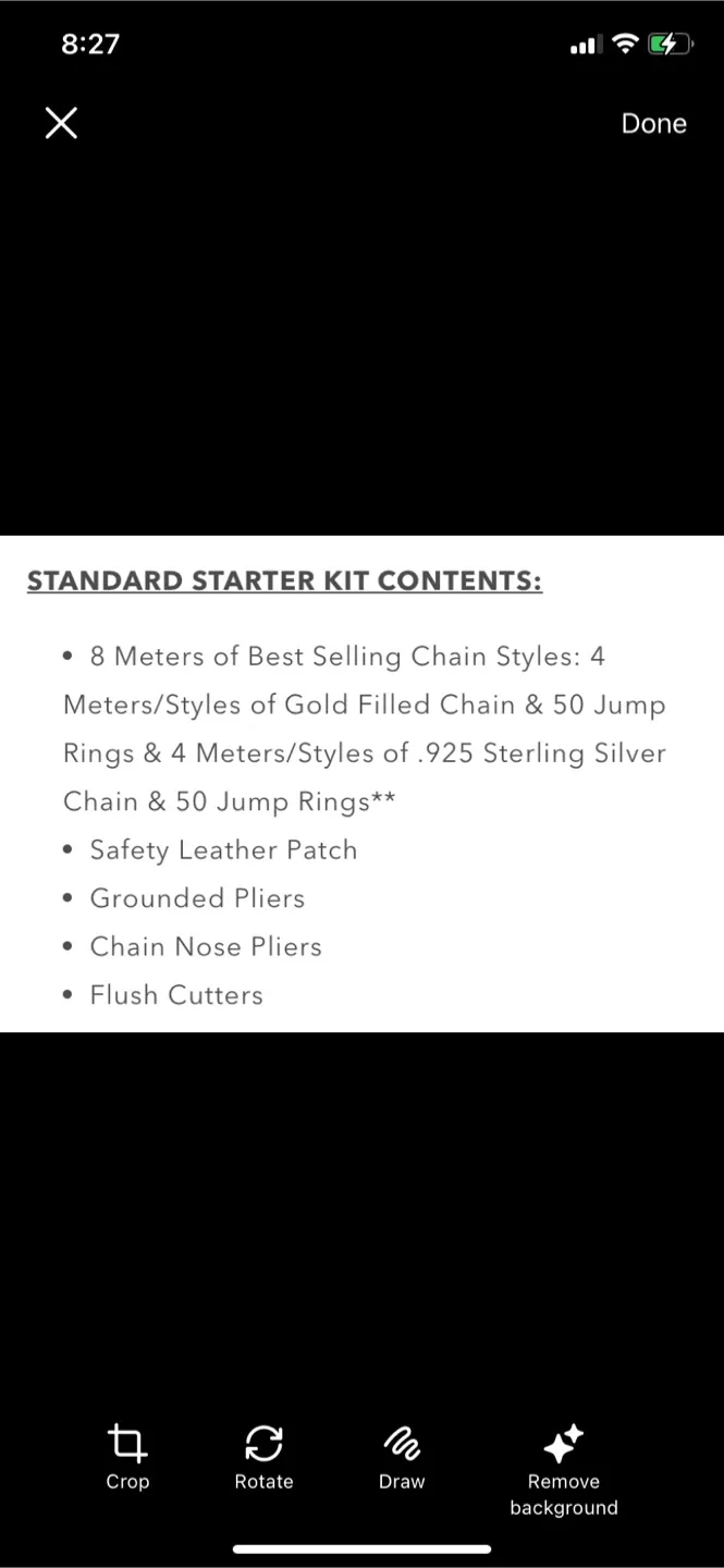 Permanent Jewelry kit for sale image indicator(4)