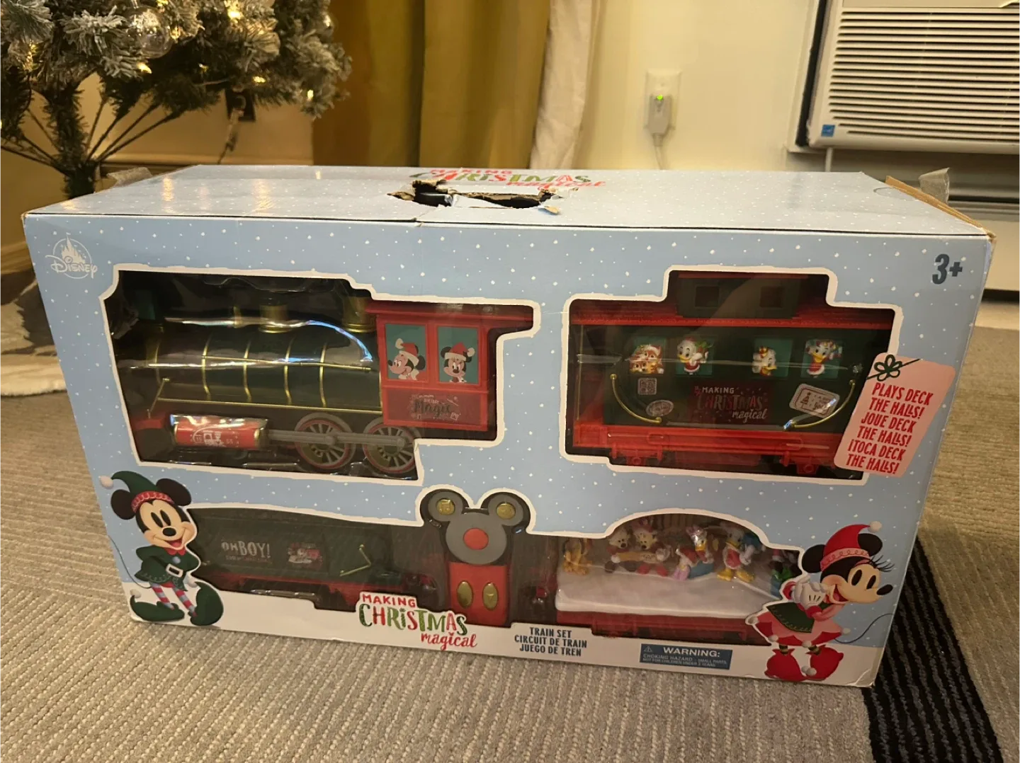 Disney Christmas Train Set - in Box