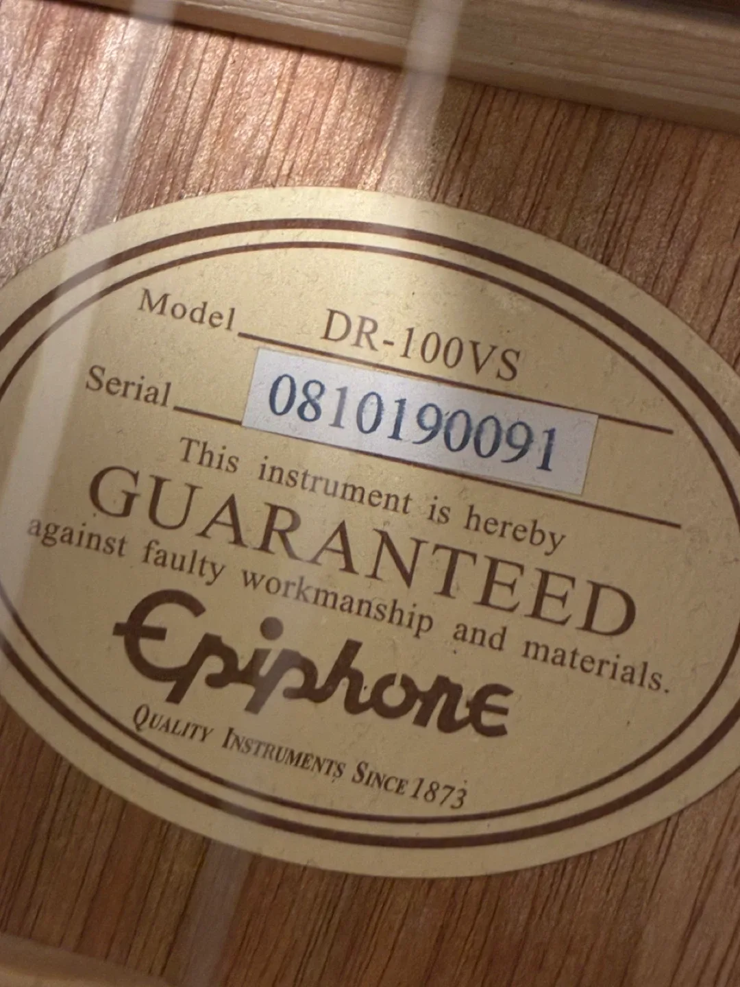 Epiphone Guitar image indicator(2)