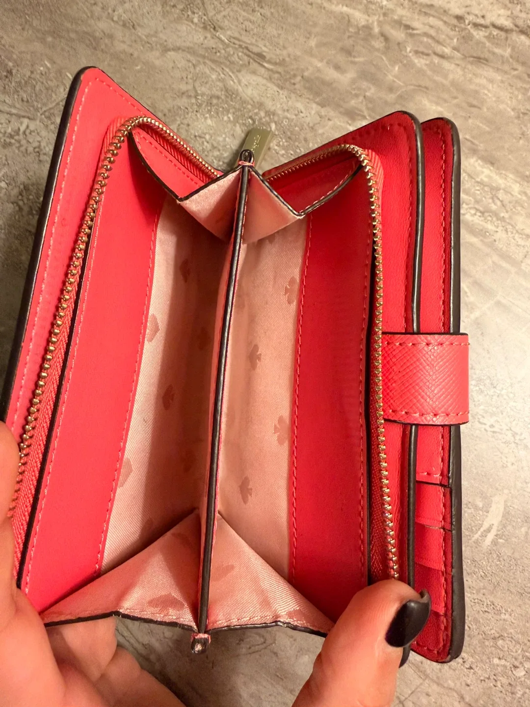 Kate Spade Coral Wallet image indicator(6)