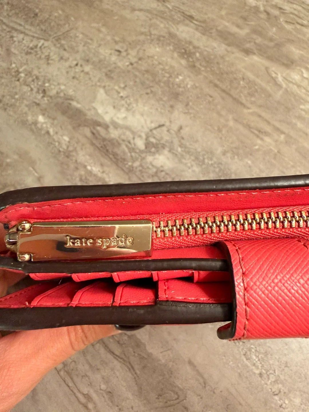 Kate Spade Coral Wallet image indicator(5)