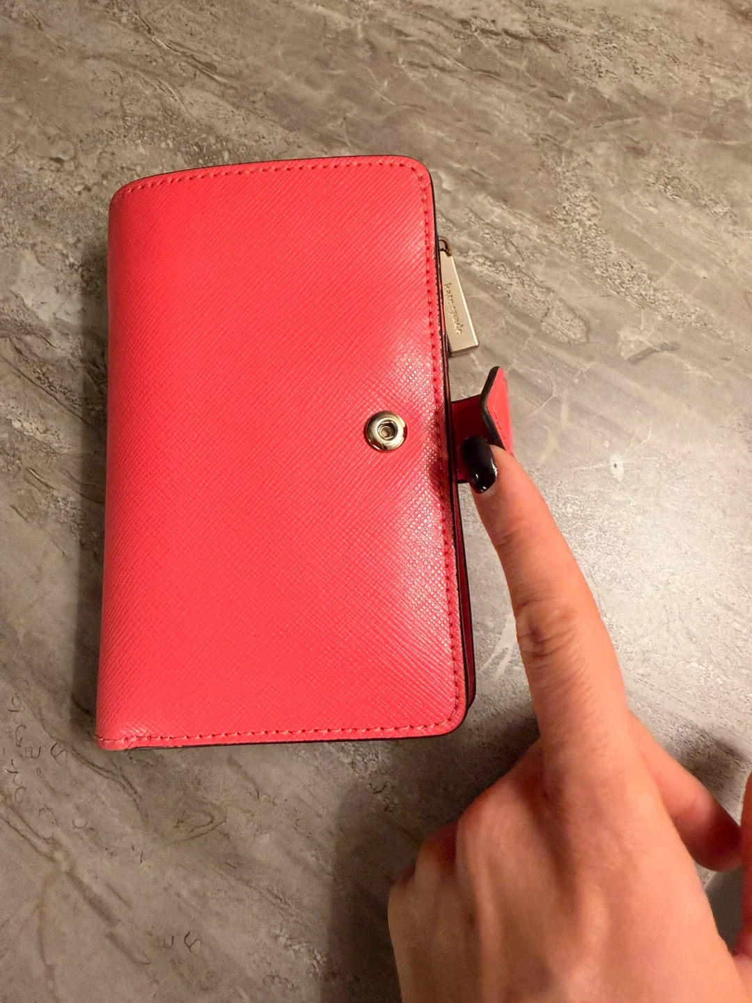 Kate Spade Coral Wallet image indicator(3)
