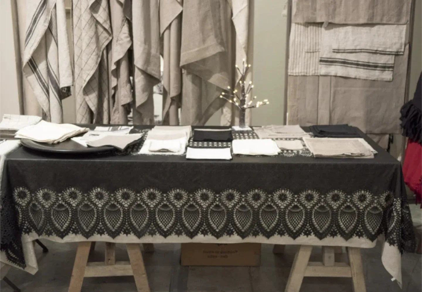 Decorative Vinyl “Lace” Table Cloth