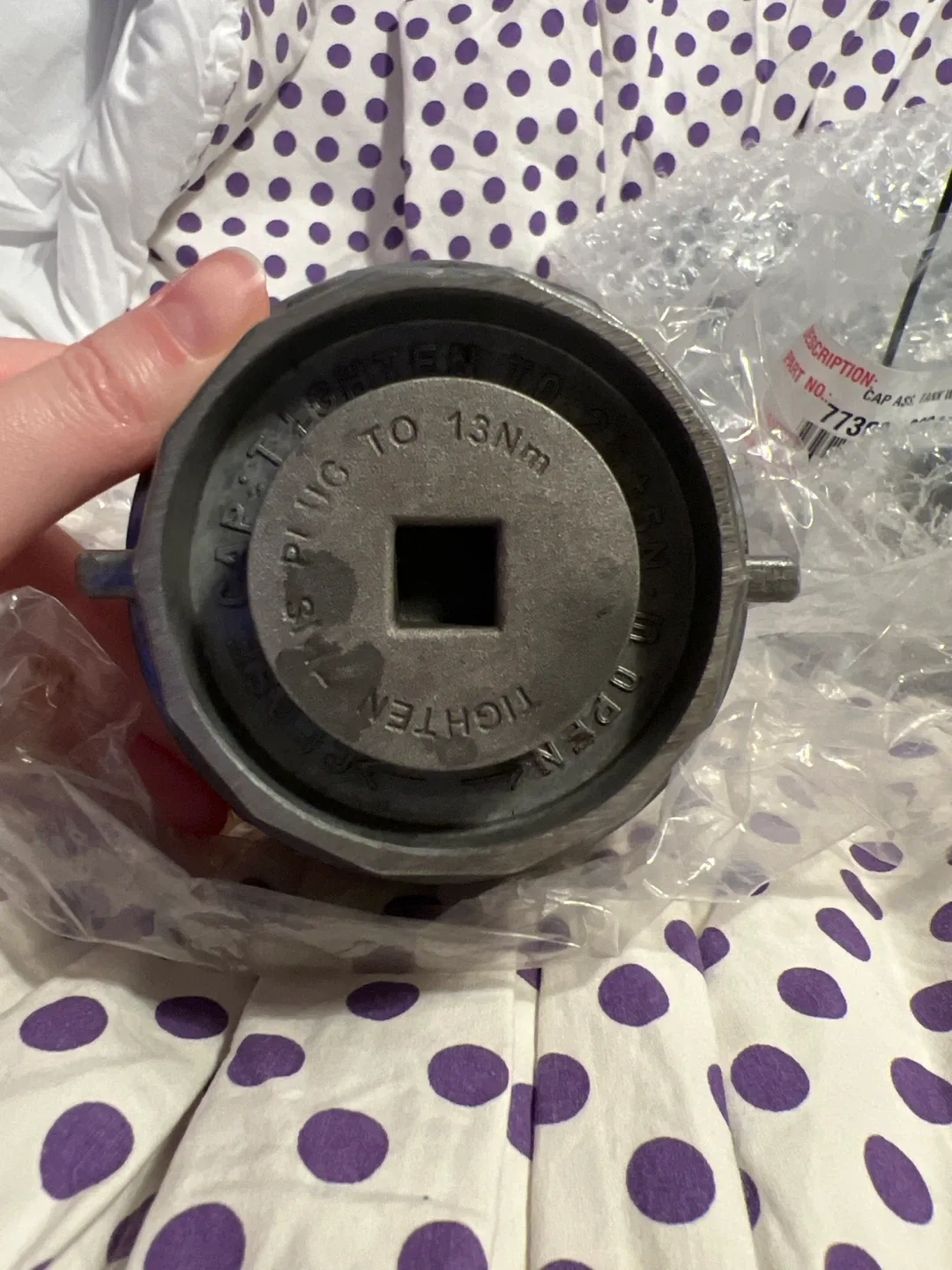 Lexus/Toyota Oil Filter Cap image indicator(2)