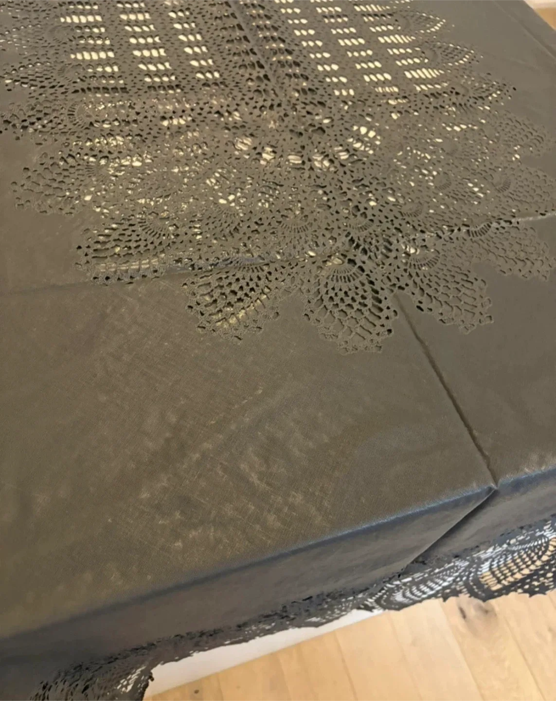Decorative Vinyl “Lace” Table Cloth image indicator(3)