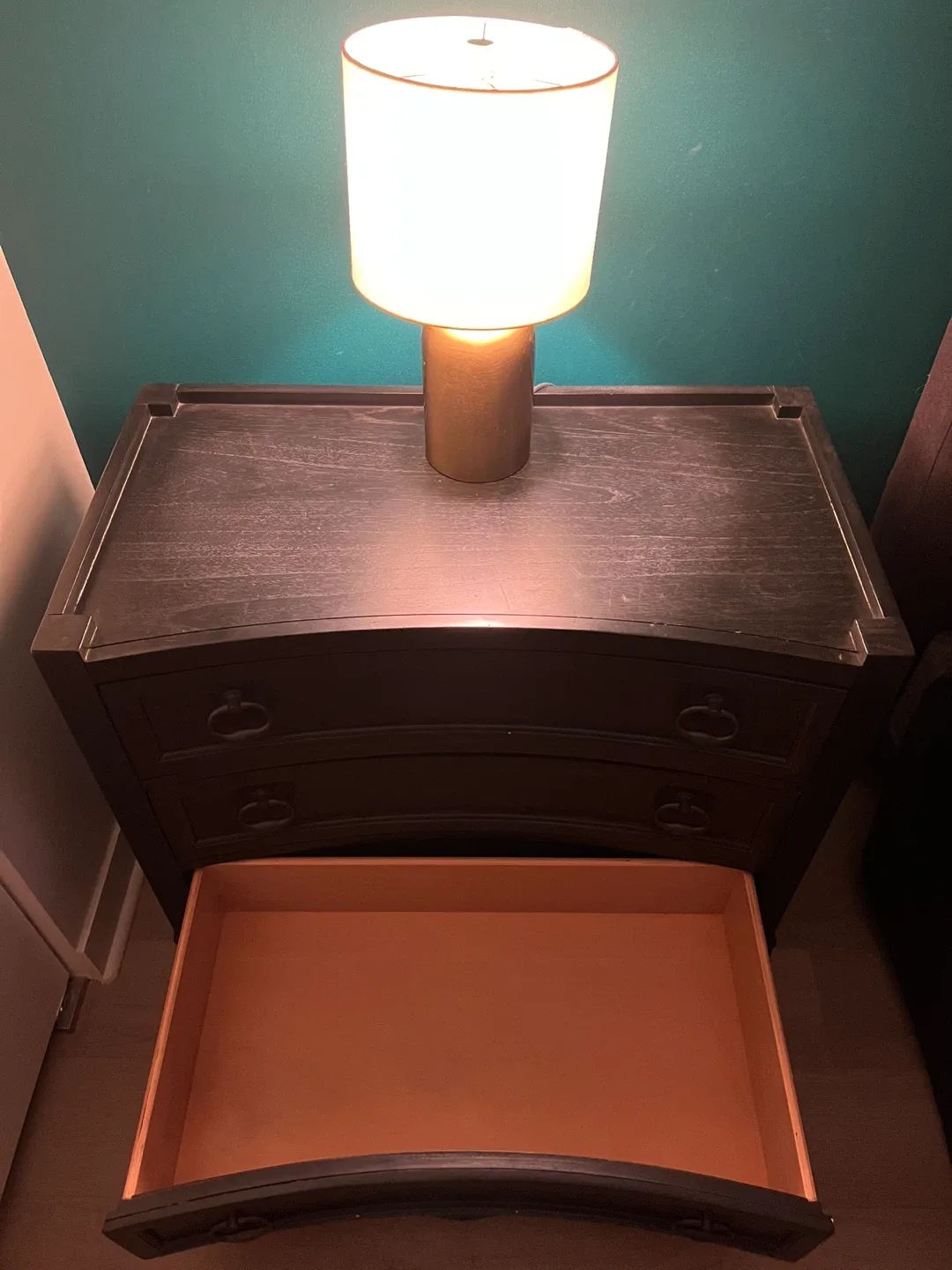 3 Drawer Nightstand with Charging Station image indicator(7)