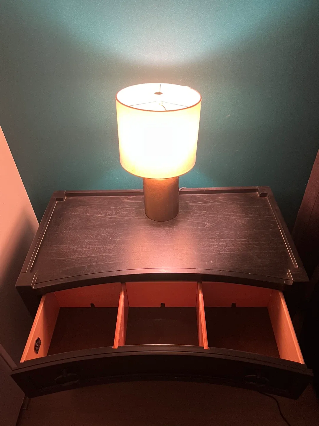 3 Drawer Nightstand with Charging Station image indicator(5)