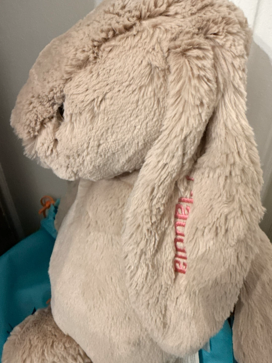 Jellycat Huge Bashful Bunny Plush - Beige (Personalized) - photo 5