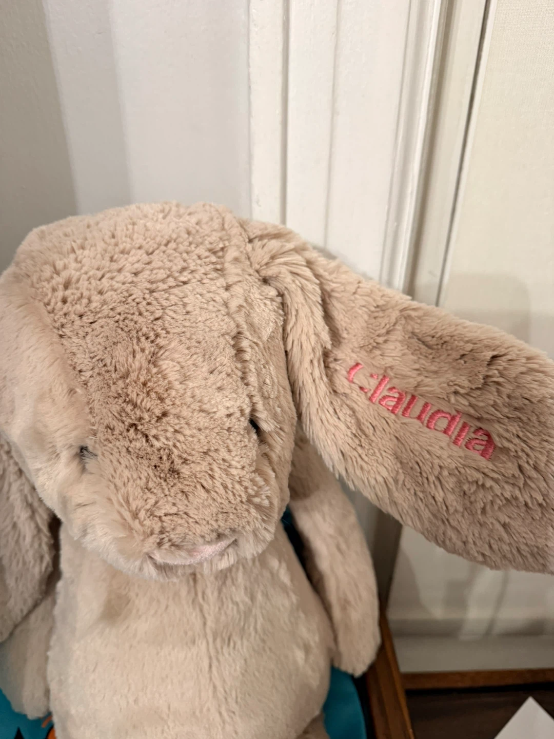 Jellycat Huge Bashful Bunny Plush - Beige (Personalized) - photo 2