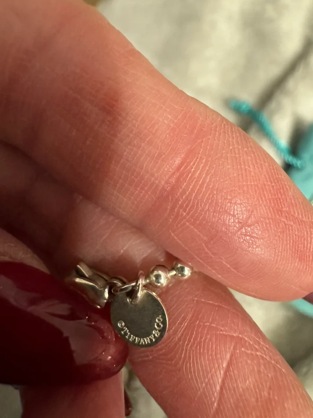 Return to Tiffany Large Heart Tag Pendant image indicator(3)