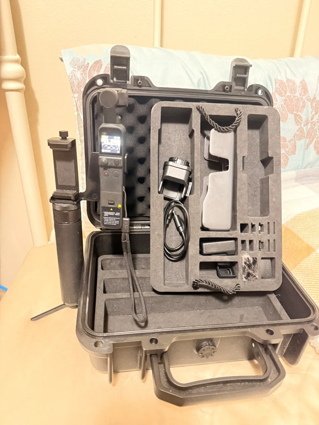 DJI Osmo Pocket with lekufee Carrying Case