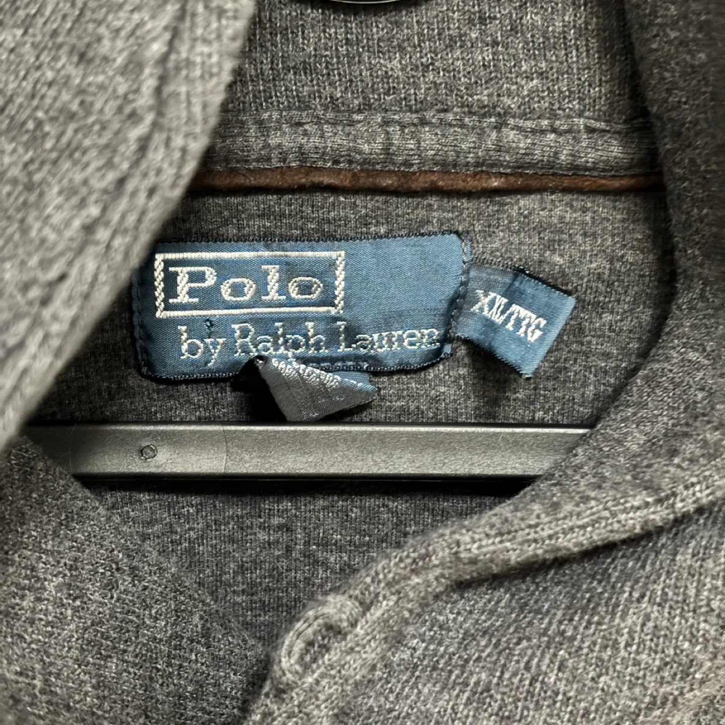 Ralph Lauren Polo Sweater - Grey, Size XXL image indicator(4)