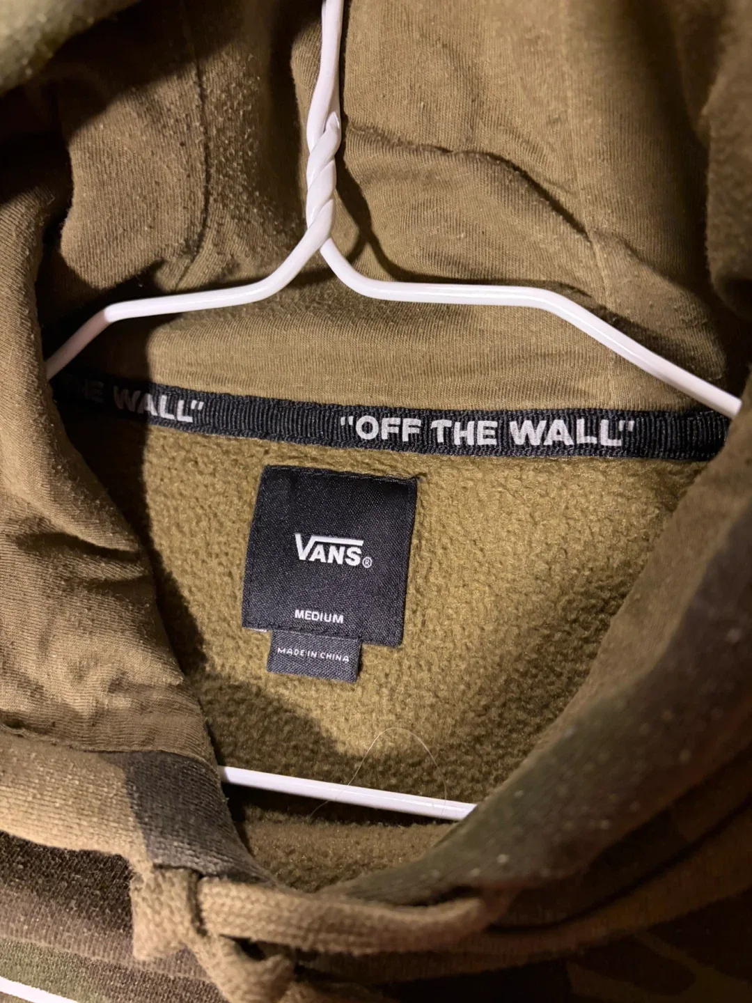 Vans Camo Hoodie - Size Medium image indicator(3)