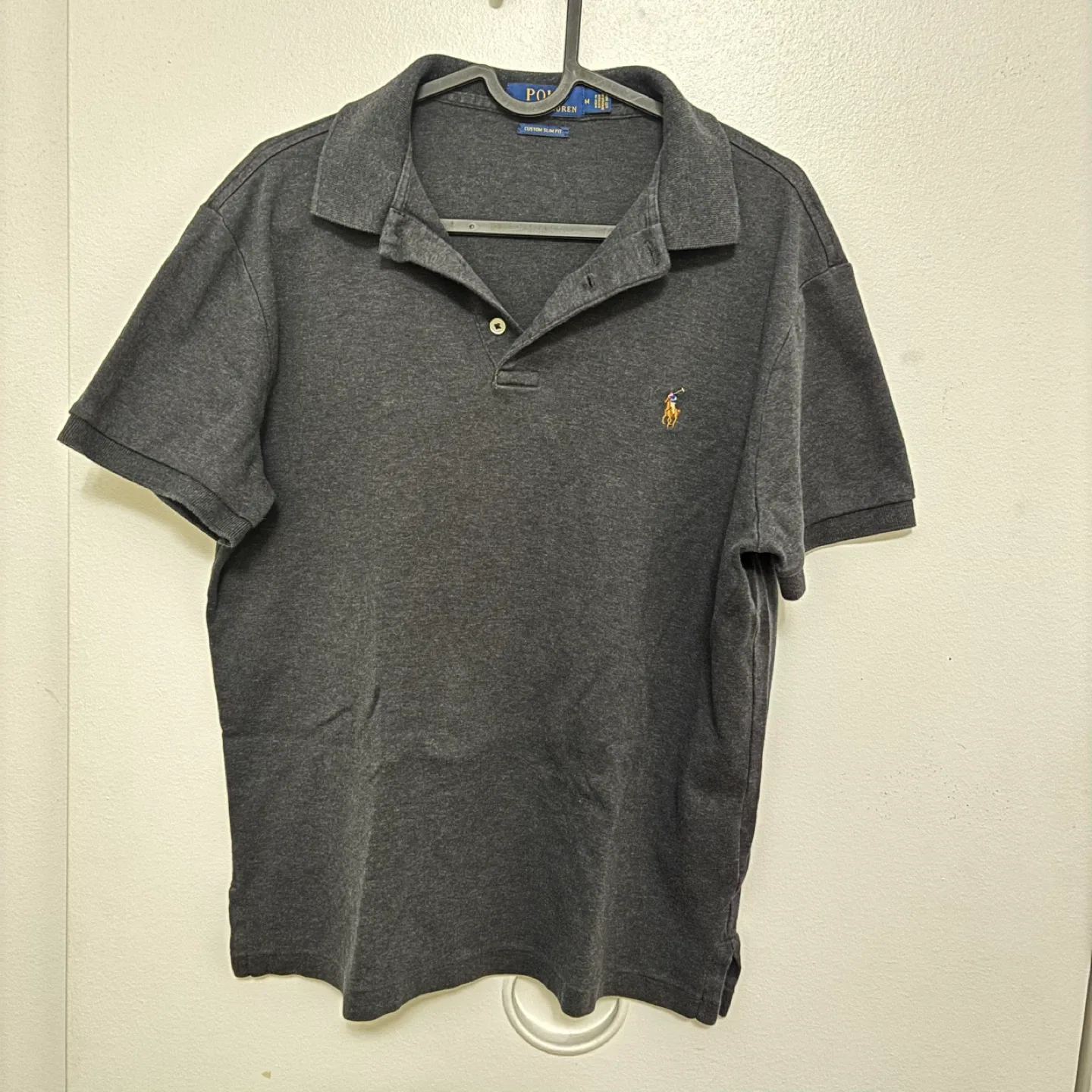 Ralph Lauren Polo Shirt - Custom Slim Fit, Size M