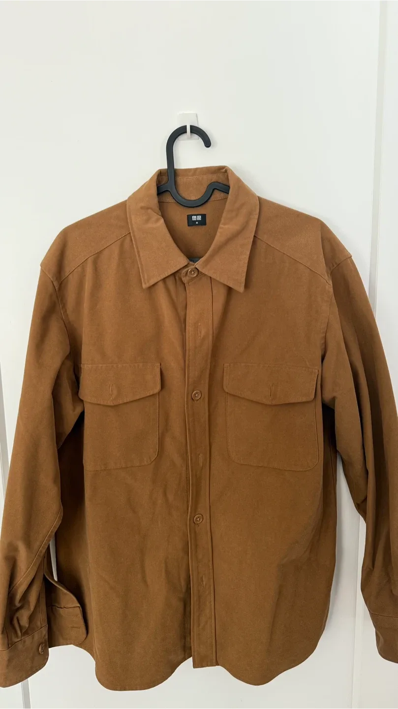 Uniqlo Brown Corduroy Overshirt - Size M