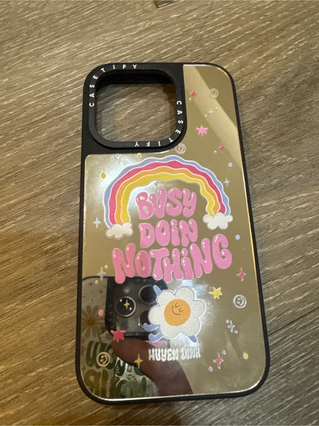 Casetify iPhone 15 pro Case - Busy Doin Nothing