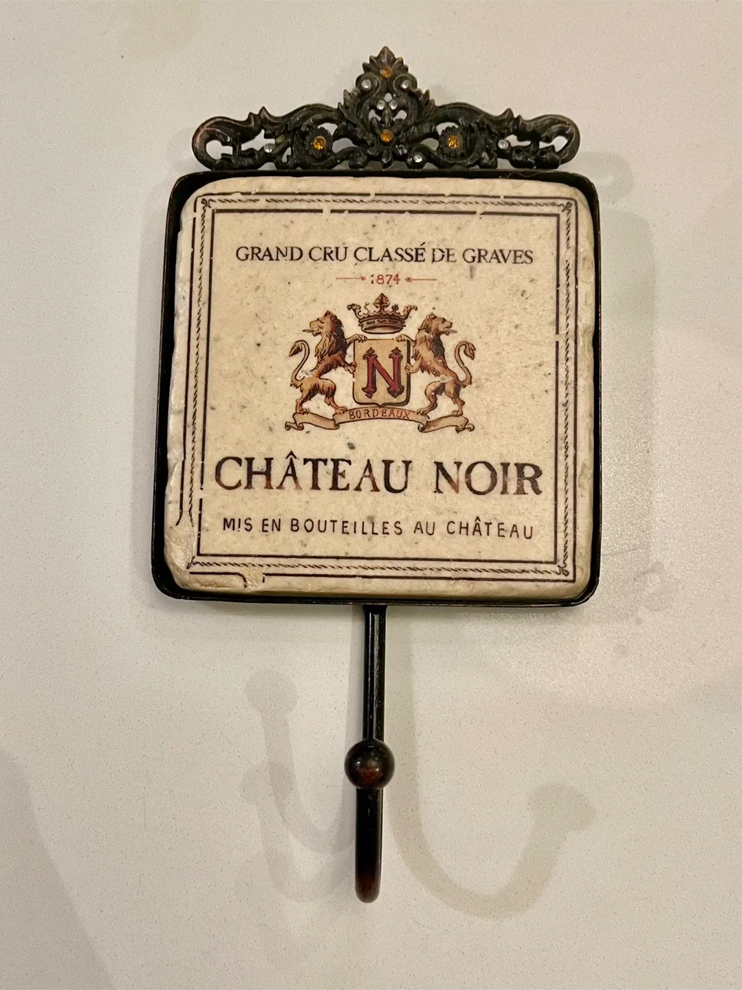 Château Canet & Noir Decorative Wall Hooks image indicator(5)