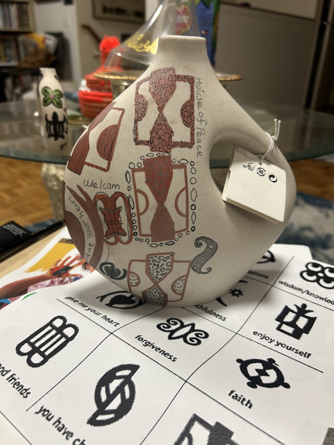 Handmade Decorative Vase - House of Peace - photo 2