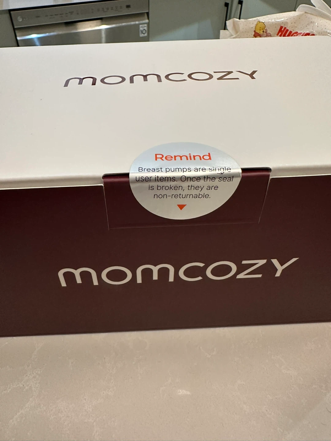 Sealed New Momcozy M5 Wearable Breast Pumps - Double - photo 2