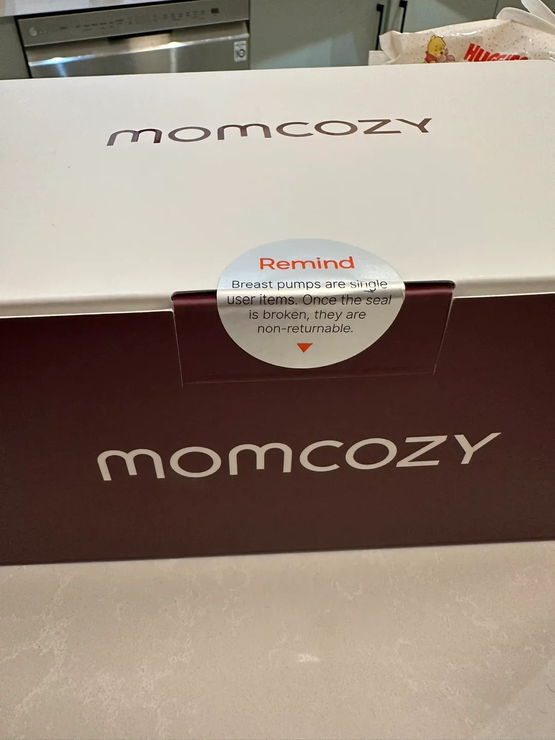 Sealed New Momcozy M5 Wearable Breast Pumps - Double image indicator(2)