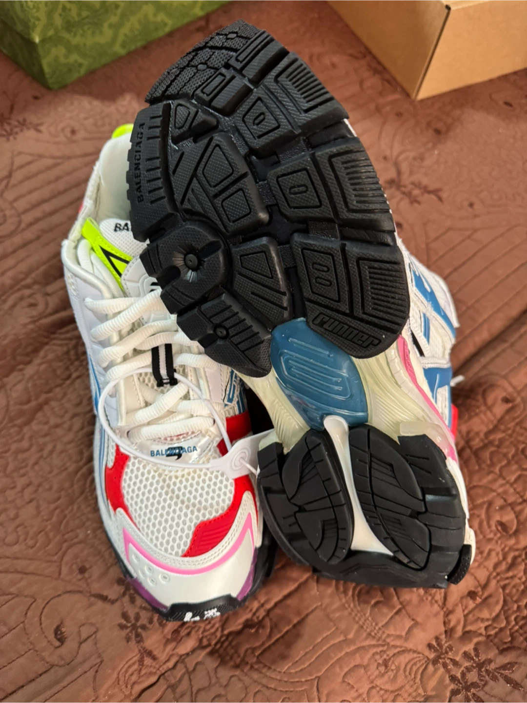 Balenciaga Runner Sneakers, Size US 10 - photo 2