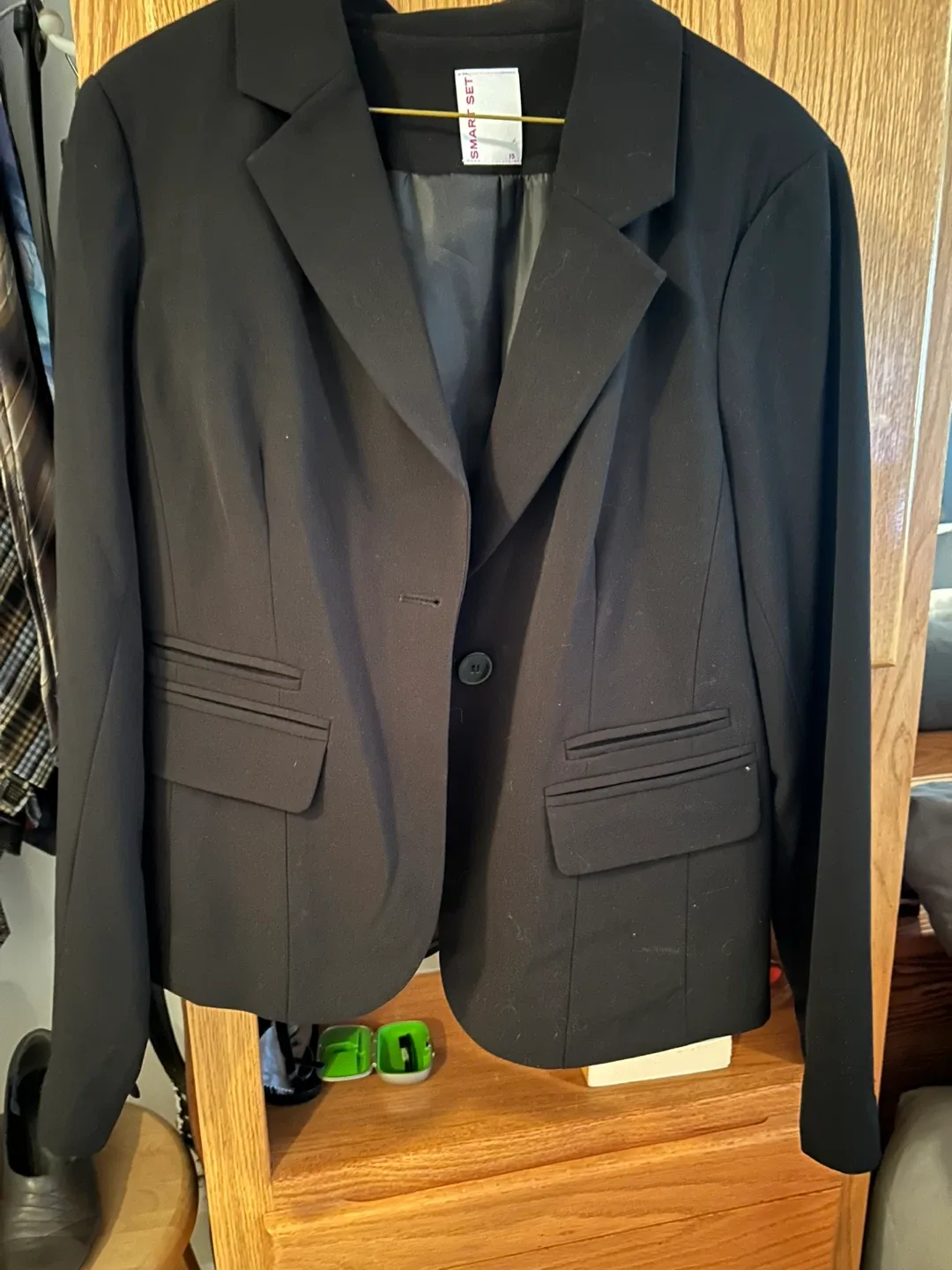 Smart Set Black Blazer - Size 15