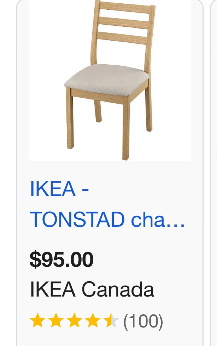 2 IKEA Chairs